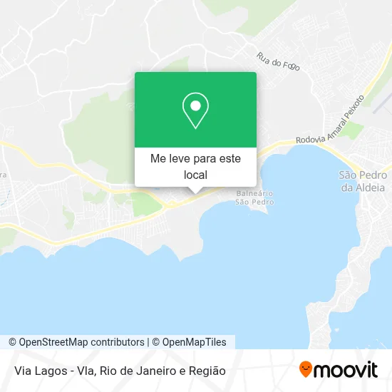 Via Lagos - Vla mapa
