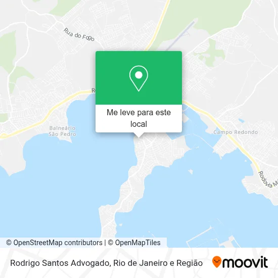 Rodrigo Santos Advogado mapa