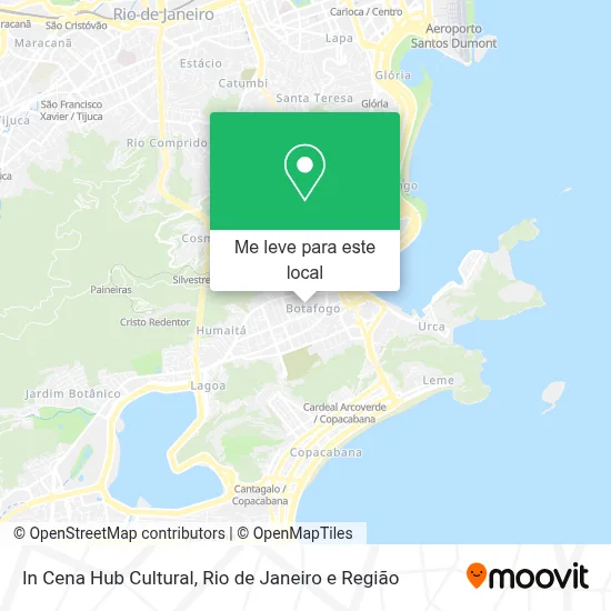 In Cena Hub Cultural mapa