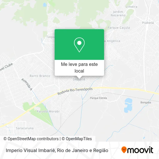 Imperio Visual Imbariê mapa