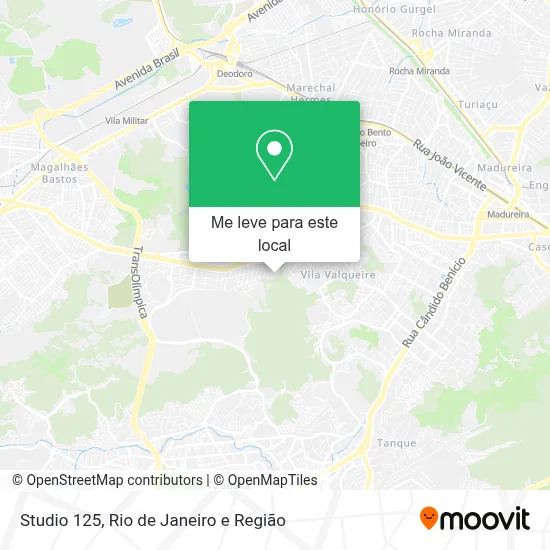Studio 125 mapa