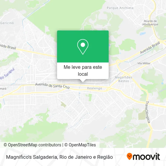Magnifico's Salgaderia mapa