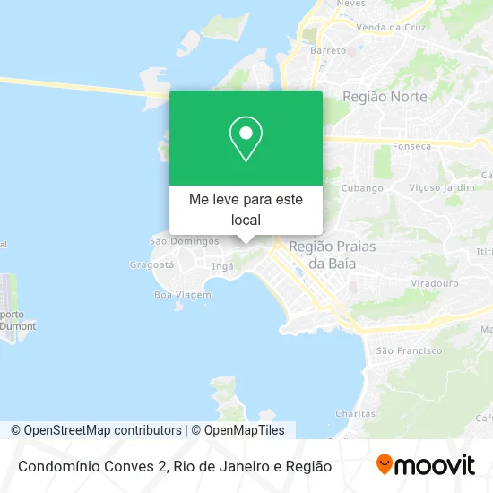 Condomínio Conves 2 mapa