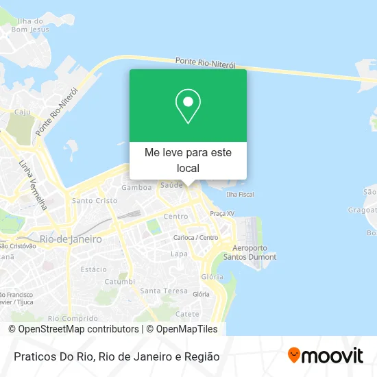 Praticos Do Rio mapa