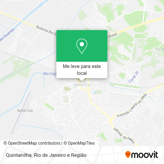 Quintanilha mapa
