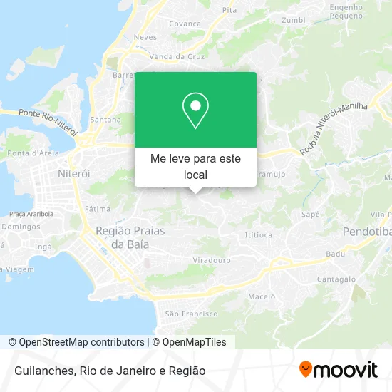 Guilanches mapa