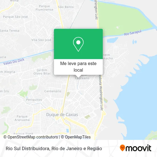 Rio Sul Distribuidora mapa
