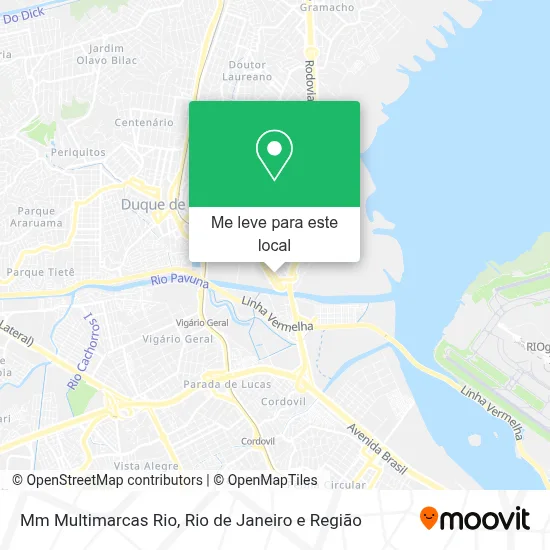 Mm Multimarcas Rio mapa