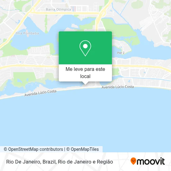 Rio De Janeiro, Brazil mapa