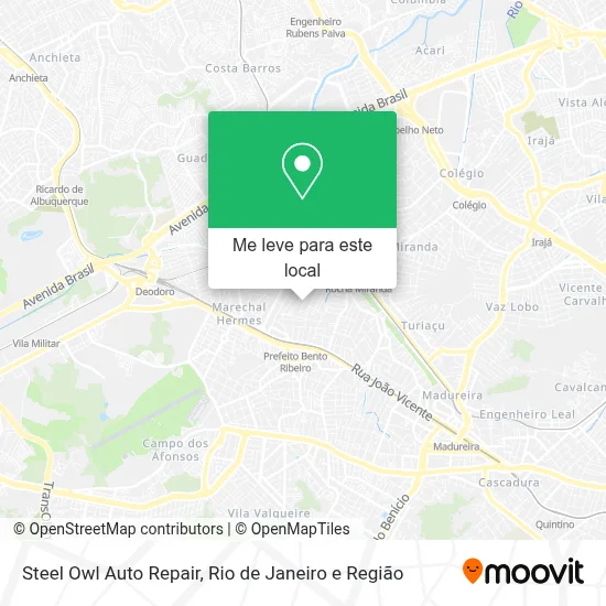 Steel Owl Auto Repair mapa