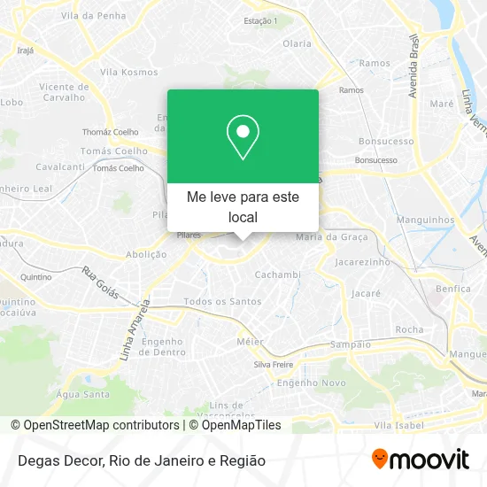 Degas Decor mapa