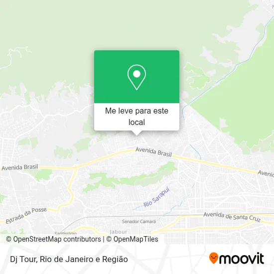 Dj Tour mapa