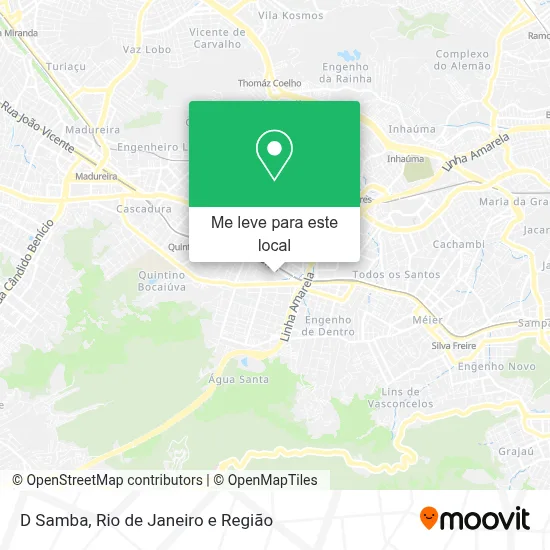 D Samba mapa