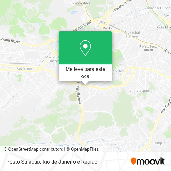 Posto Sulacap mapa