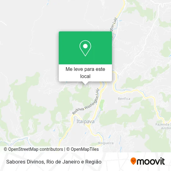Sabores Divinos mapa