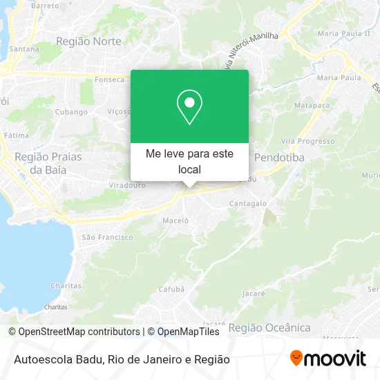 Autoescola Badu mapa