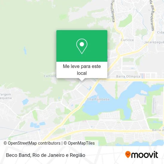 Beco Band mapa
