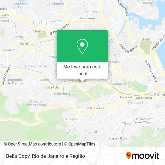 Bella Copy mapa