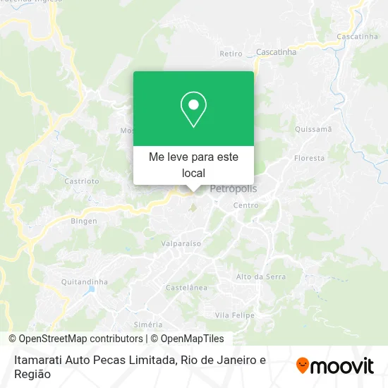 Itamarati Auto Pecas Limitada mapa