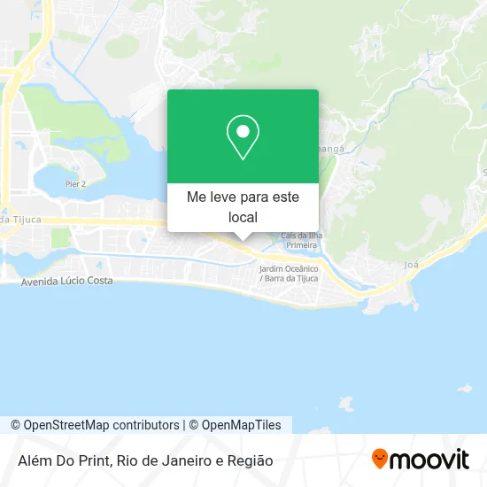 Além Do Print mapa