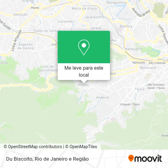 Du Biscoito mapa