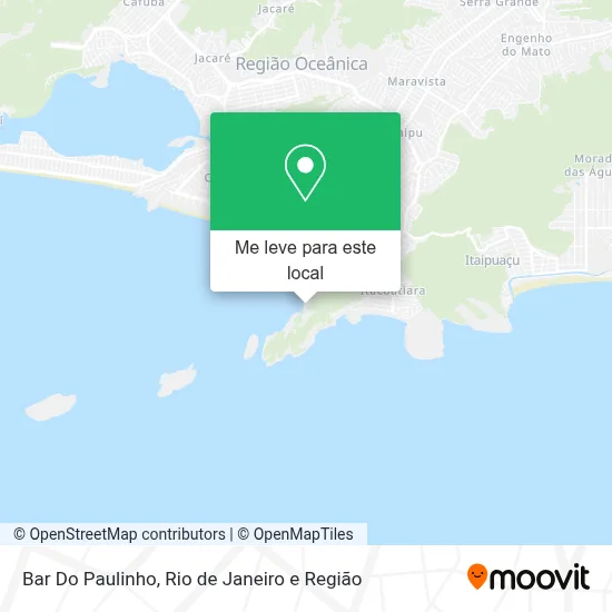 Bar Do Paulinho mapa