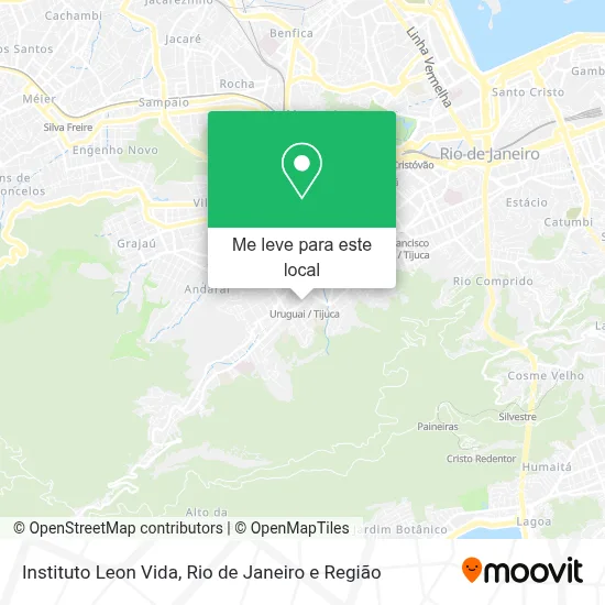 Instituto Leon Vida mapa