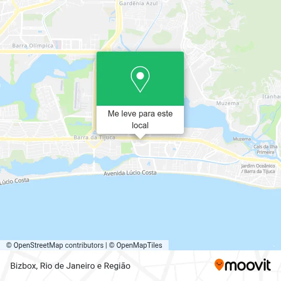 Bizbox mapa