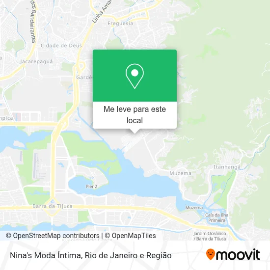 Nina's Moda Íntima mapa