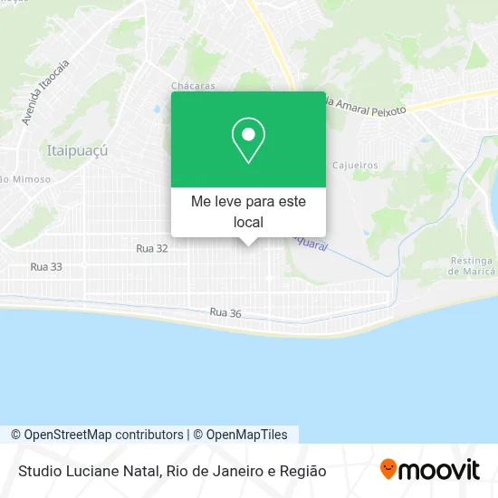 Studio Luciane Natal mapa