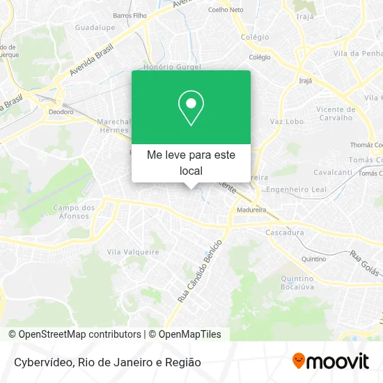 Cybervídeo mapa