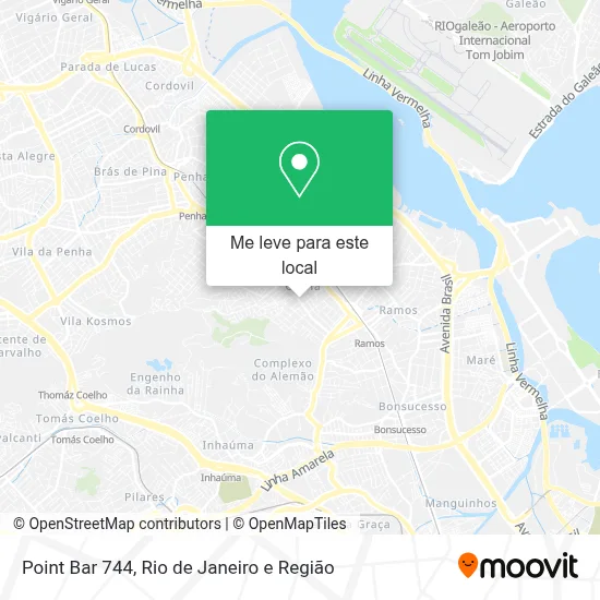 Point Bar 744 mapa