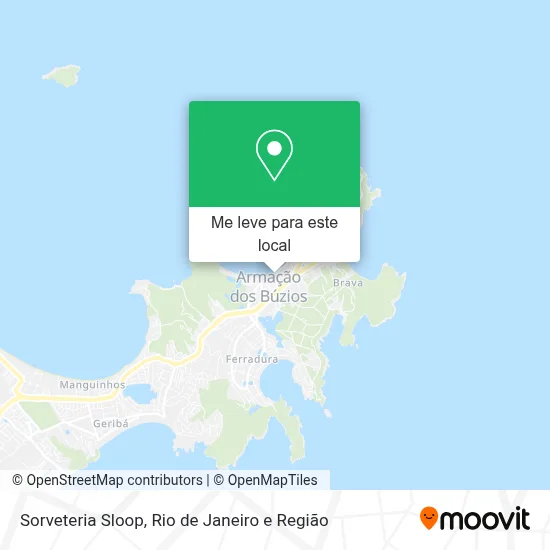 Sorveteria Sloop mapa