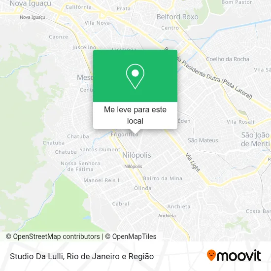 Studio Da Lulli mapa