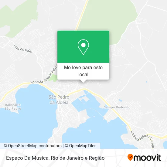 Espaco Da Musica mapa