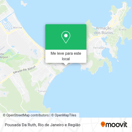 Pousada Da Ruth mapa