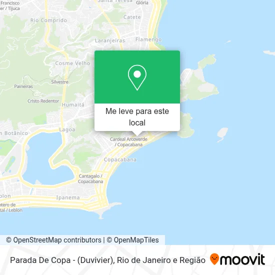 Parada De Copa - (Duvivier) mapa