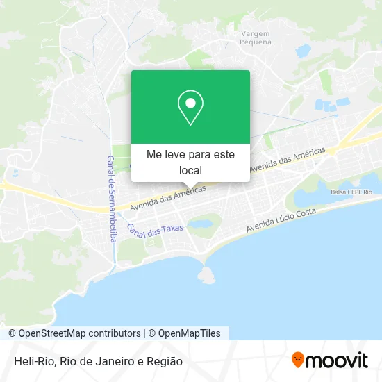 Heli-Rio mapa