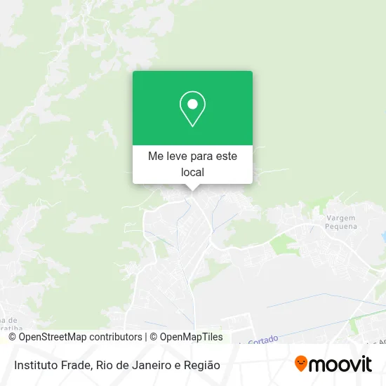 Instituto Frade mapa