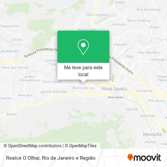 Realce O Olhar mapa