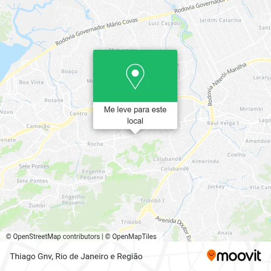 Thiago Gnv mapa