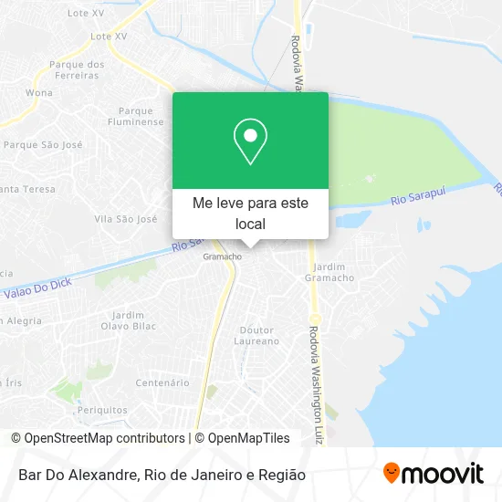 Bar Do Alexandre mapa
