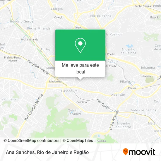 Ana Sanches mapa