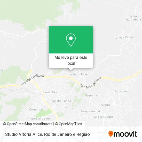 Studio Vitoria Alice mapa