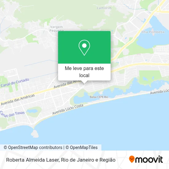 Roberta Almeida Laser mapa