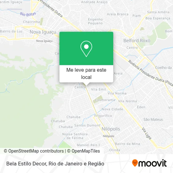 Bela Estilo Decor mapa
