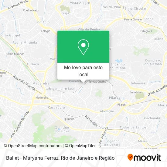 Ballet - Maryana Ferraz mapa