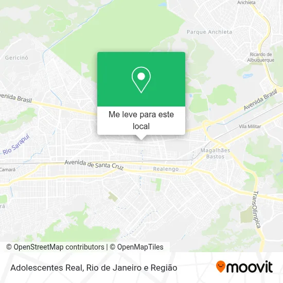 Adolescentes Real mapa