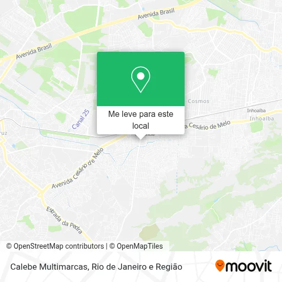 Calebe Multimarcas mapa