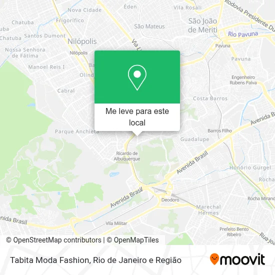 Tabita Moda Fashion mapa